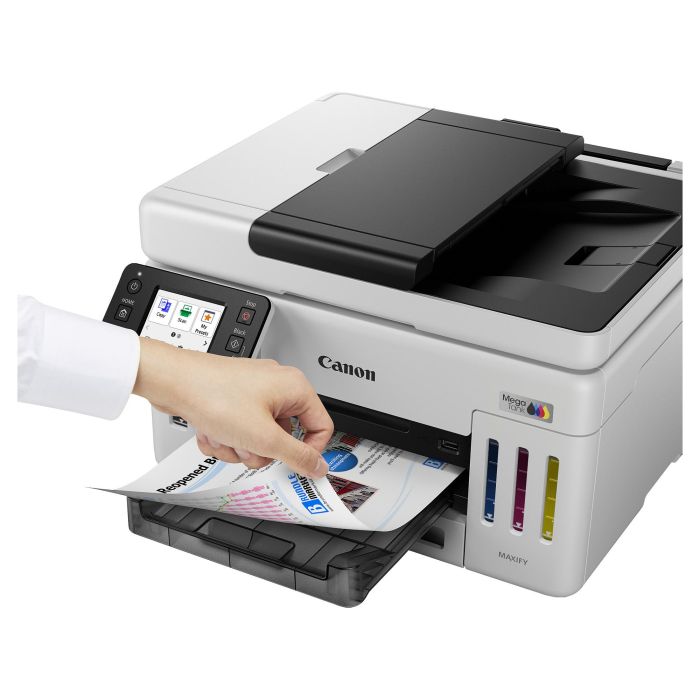 Canon MAXIFY GX6150 - Impresora Multifunción A4 Color con Sistema MegaTank, WiFi, Duplex, ADF - Alta Productividad para Oficina