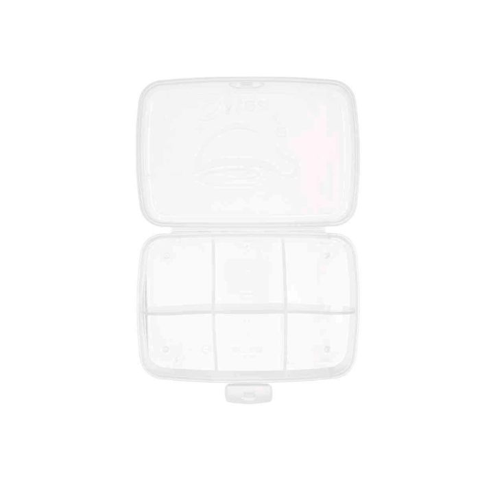Caja Plastico Te 6 Huecos Transparente Kinvara 21X8CM (12 Unidades) 3 Caja Plastico Te 6 Huecos Transparente Kinvara 21X8CM (12 Unidades) 3