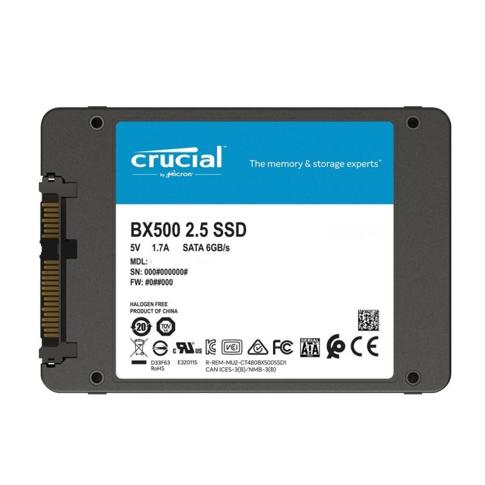Disco Duro Interno Ssd Crucial Bx500 1 Disco Duro Interno Ssd Crucial Bx500 1