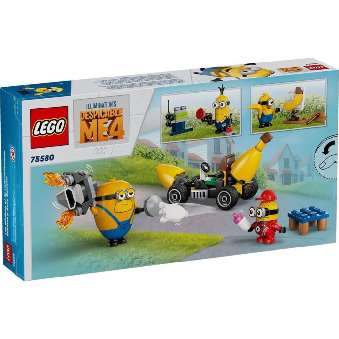 LEGO 75580 Minions Banana Car - Juguete de construcción con 136 piezas 5 LEGO 75580 Minions Banana Car - Juguete de construcción con 136 piezas 5