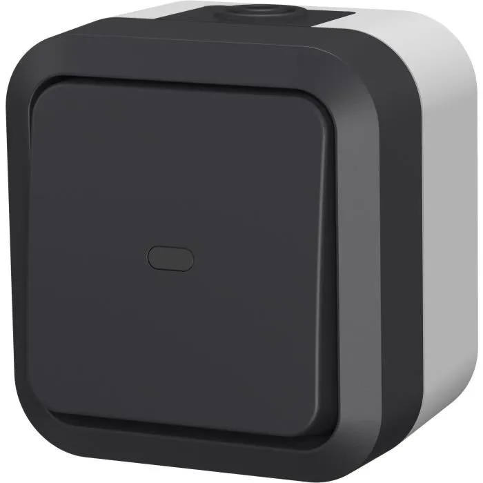 QUARX Interruptor de dos vías 250V Aqua Pro, luz indicadora, IP55, Exterior - QUA1719190948977 2