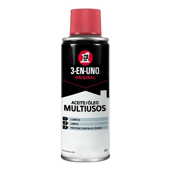 3En1 Aceite Lubricante Multiusos Spray