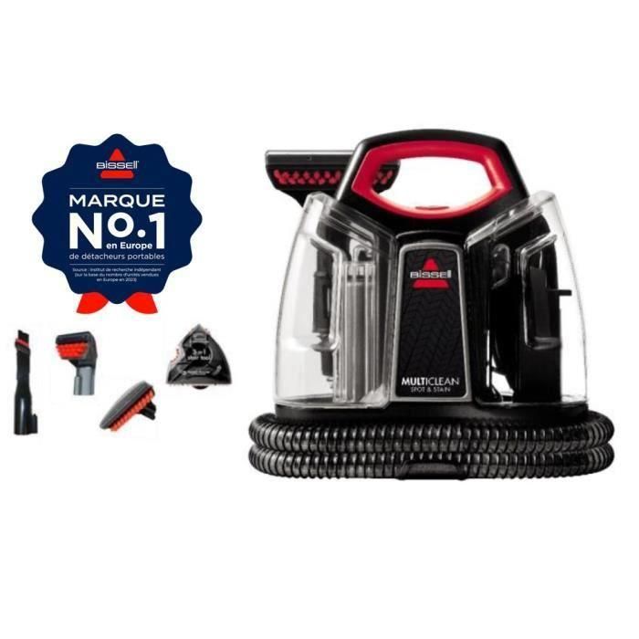 Bissell Multiclean Spot & Stain 4720m - Limpiador de la superficie múltiple para alfombras, alfombras, telas de muebles, escaleras y automóvil 1 Bissell Multiclean Spot & Stain 4720m - Limpiador de la superficie múltiple para alfombras, alfombras, telas de muebles, escaleras y automóvil 1