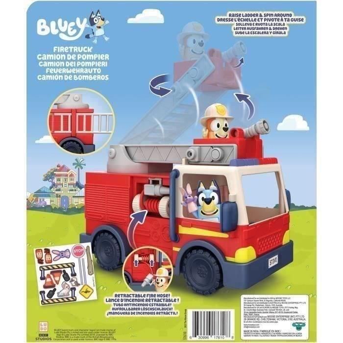 Vehículos en miniatura - MOOSE TOYS - Camión de bomberos de Bluey 3 Vehículos en miniatura - MOOSE TOYS - Camión de bomberos de Bluey 3