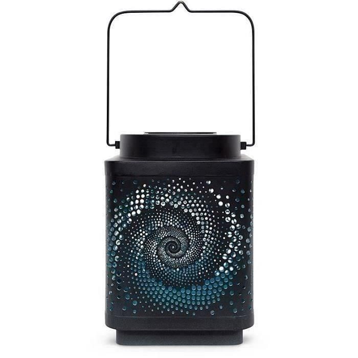 Linterna solar - GARDEN ID Attract - Azul 16 x 16 h23 cm - Autonomía de 6 a 8 horas - Móvil - Botón de encendido/apagado. 1 Linterna solar - GARDEN ID Attract - Azul 16 x 16 h23 cm - Autonomía de 6 a 8 horas - Móvil - Botón de encendido/apagado. 1