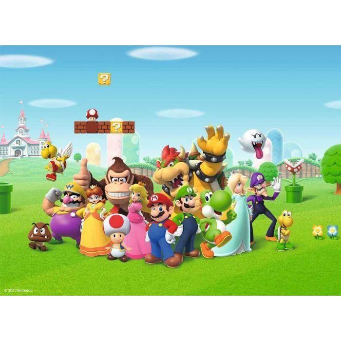 Ravensburger - SUPER MARIO - Puzzle XXL de 200 piezas - Las aventuras de Super Mario - 4005556129935 - A partir de 8 años 2 Ravensburger - SUPER MARIO - Puzzle XXL de 200 piezas - Las aventuras de Super Mario - 4005556129935 - A partir de 8 años 2