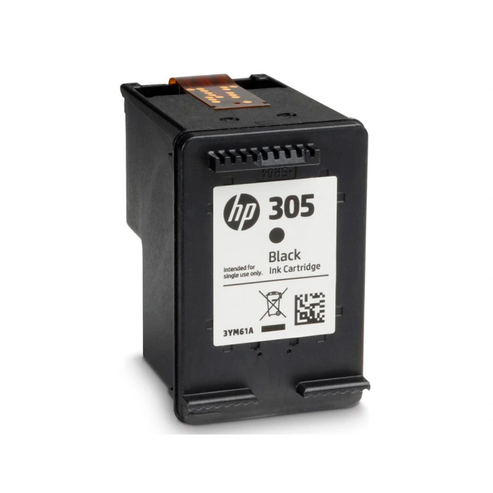 HP Cartucho Tinta Negro Nº 305 para Deskjet 2300, 2700 Serie, Plus 4100, Envy 6000, Pro 6400, 4210E 2