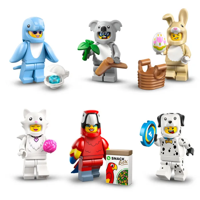 Lego Minifigures Box 71051 Serie 28 Animales - Pack de 36 Bolsas