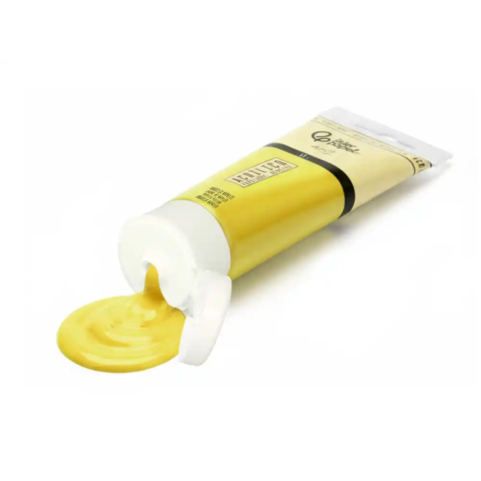 Liderpapel Pintura Acrílica Tubo de Plástico 60 ml Amarillo Nápoles 3
