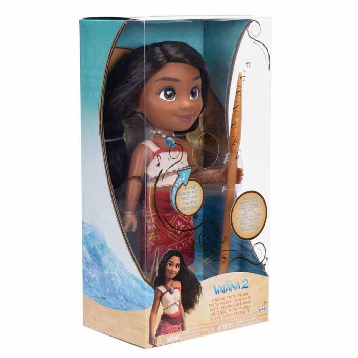 JAKKS PACIFIC Muñeca Vaiana Moana 2 Disney 38cm con Sonido para +3 Años 7 JAKKS PACIFIC Muñeca Vaiana Moana 2 Disney 38cm con Sonido para +3 Años 7