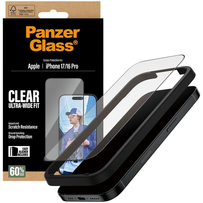PanzerGlass Schutzglas iPhone 17/16 Pro UWF 4