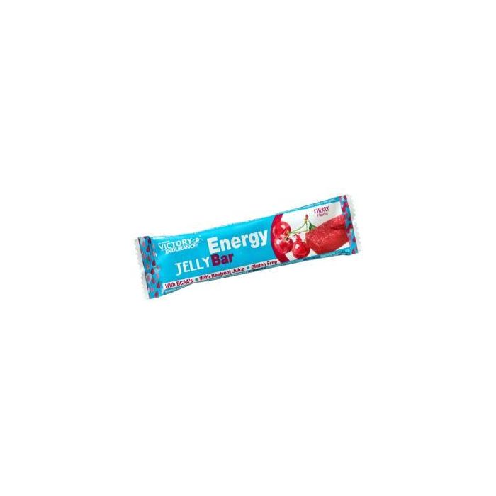 Victory Endurance Energy Jelly Bar Cereza 24 Unidades | Barritas Energéticas con Vitaminas y Aminoácidos