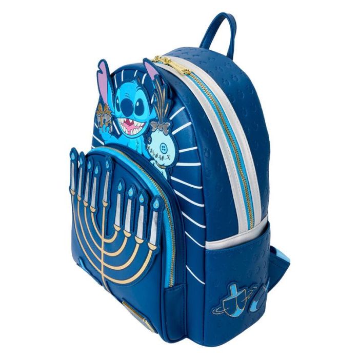Mochila Menorah Stitch Disney Loungefly 3