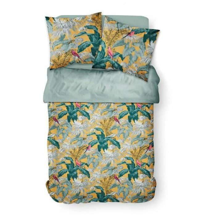 Today 115519 Juego de Cama Sunshine Algodón Estampado Amarillo 57 Hilos 2 Personas 260x240cm con 2 Fundas de Almohada 1