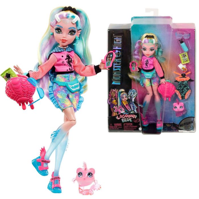 Muñeca Monster High Lagoona Blue Hhk55 Mattel