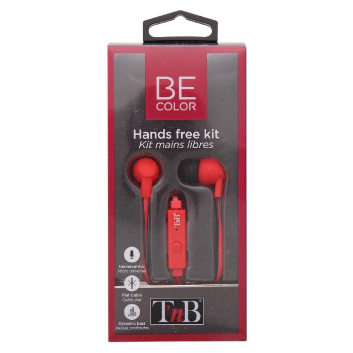 Auriculares TNB BE COLOR Rojo Rojo/Negro