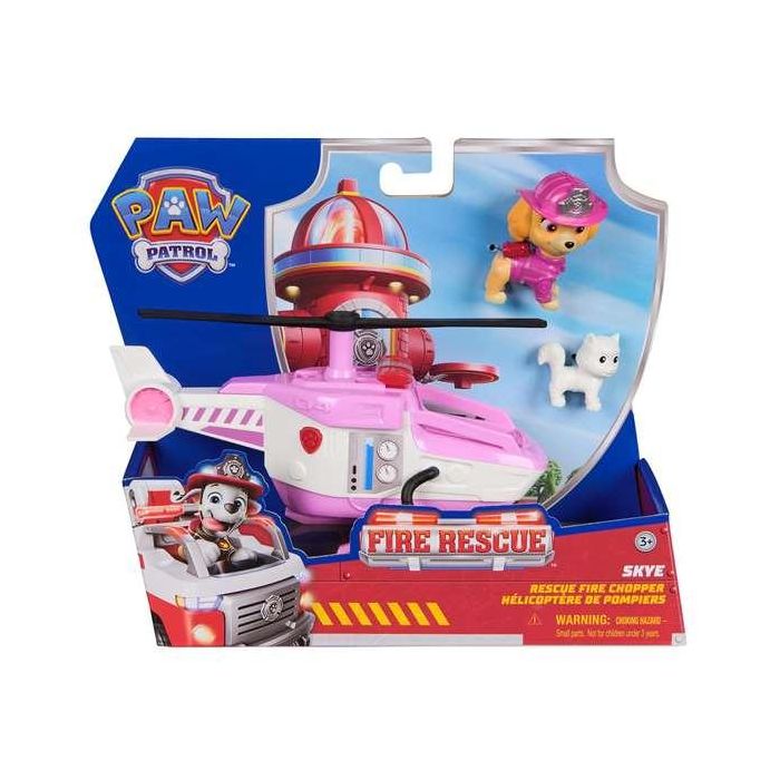 Vehiculo paw patrol fire rescue. 20,3x25,4x8,13 cm. - modelos surtidos 23