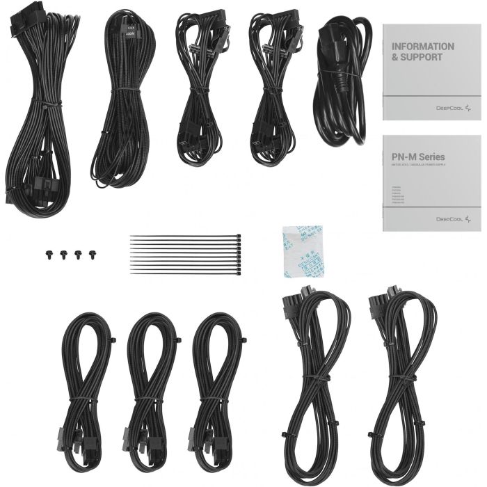 DeepCool PN850-M Fuente de Alimentación 850W 80 PLUS Gold Totalmente Modular ATX para PC 7