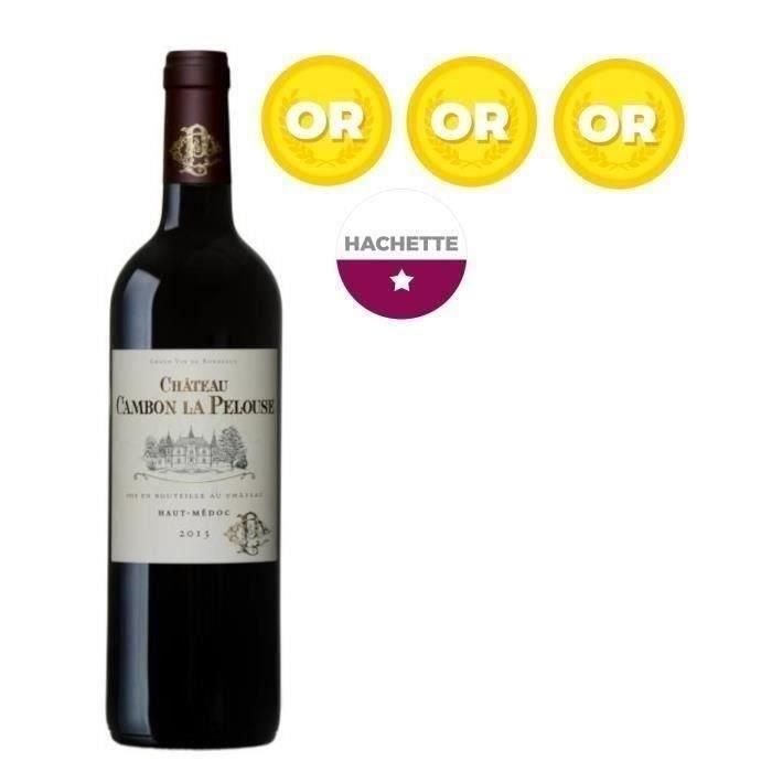 Château Cambon La Pelouse 2013 Haut Médoc Cru Bourgeois - Vino tinto de Burdeos Château Cambon La Pelouse 2013 Haut Médoc Cru Bourgeois - Vino tinto de Burdeos