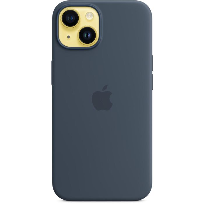 APPLE iPhone 14 Silicone Case with MagSafe - Storm Blue 5 APPLE iPhone 14 Silicone Case with MagSafe - Storm Blue 5