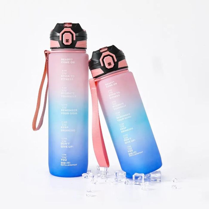 Bewinner Botella Sport Agua Multicolor 600 ml (12 Unidades) 1 Bewinner Botella Sport Agua Multicolor 600 ml (12 Unidades) 1