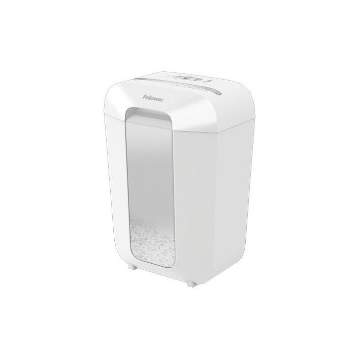 Fellowes LX70 Destructora de Papel Cross-Cut 11 Hojas 4x40mm P-4 Blanca