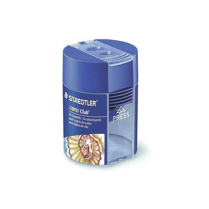 Afilalapiz Staedtler Doble C/Deposito Transparente Expositor 10