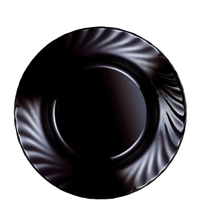 Plato Hondo Luminarc Trianon Negro Vidrio (ø 22,5 cm) (24 Unidades) 1 Plato Hondo Luminarc Trianon Negro Vidrio (ø 22,5 cm) (24 Unidades) 1
