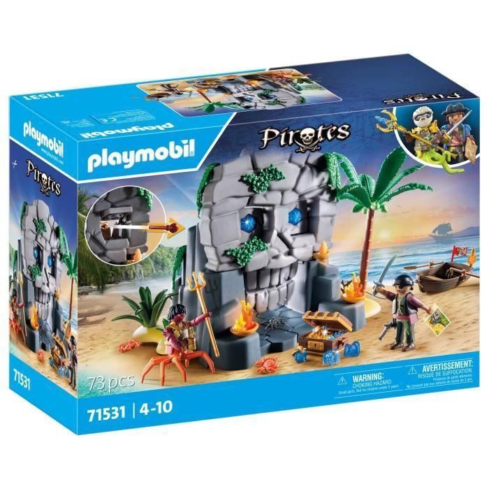 PLAYMOBIL 71531 Isla del Tesoro Pirata y Monstruo Marino - Piratas