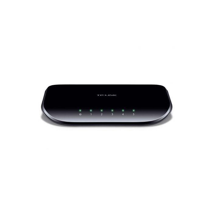 TP-Link TL-SG1005D No administrado Gigabit Ethernet (10/100/1000) Negro TP-Link TL-SG1005D No administrado Gigabit Ethernet (10/100/1000) Negro