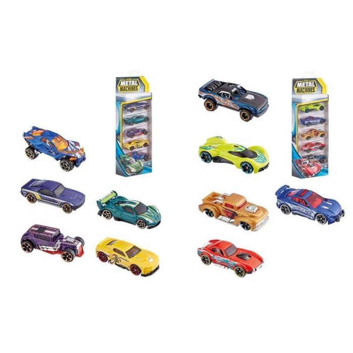 Coches metal machines pack 5 unidades - modelos surtidos 10 Coches metal machines pack 5 unidades - modelos surtidos 10