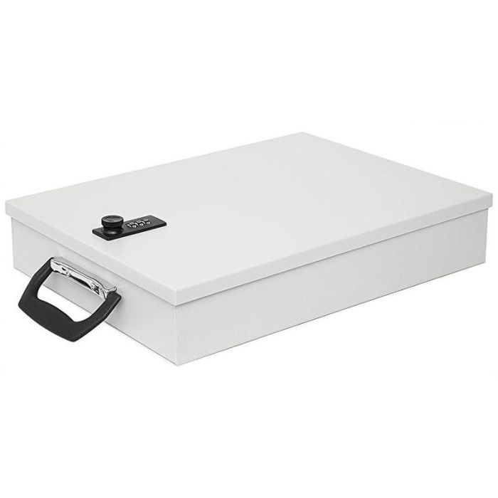 WEDO Doku Kassette A4 lgrau mit Zahlenschloss 2 WEDO Doku Kassette A4 lgrau mit Zahlenschloss 2