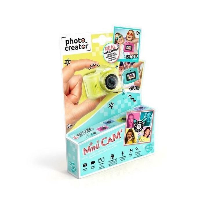Canal Toys CTCLK062 Photo Creator Mini Cam' Cámara Digital de Fotos y Vídeos Pro, con Llavero y Tarjeta SD de 1 GB Incluida 3