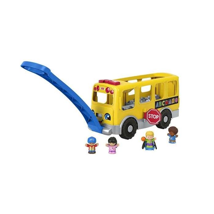 Autobus Escolar Grande Little People Gtl68 Mattel 3