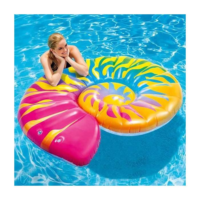 Intex Colchoneta Caracola 157x127x25 cm para Mayores de 14 años 4