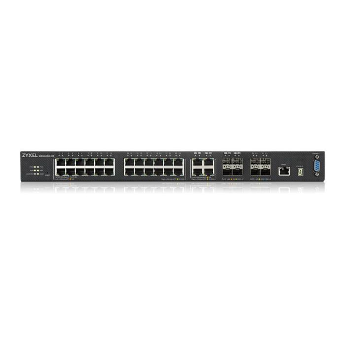Zyxel XGS4600-32 Switch Gestionado L3 Gigabit Ethernet 24 Puertos Ethernet 4 Puertos SFP+ Montaje en Rack