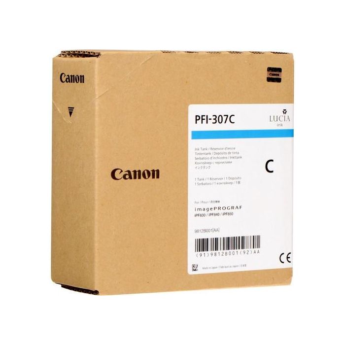 Canon 9812B001 - Tinte Cyan PFI-307 C