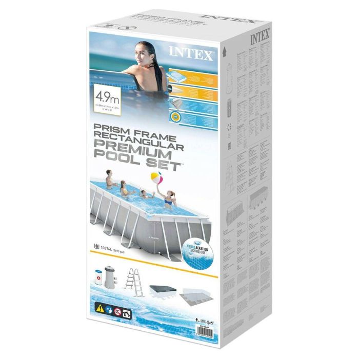 Piscina Desmontable Intex 26792 488 x 107 x 244 cm 1