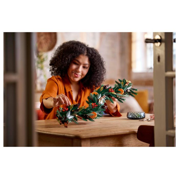 LEGO Art Corona de Navidad, Juego de Construcción, 1194 Piezas, Multicolor, 18+