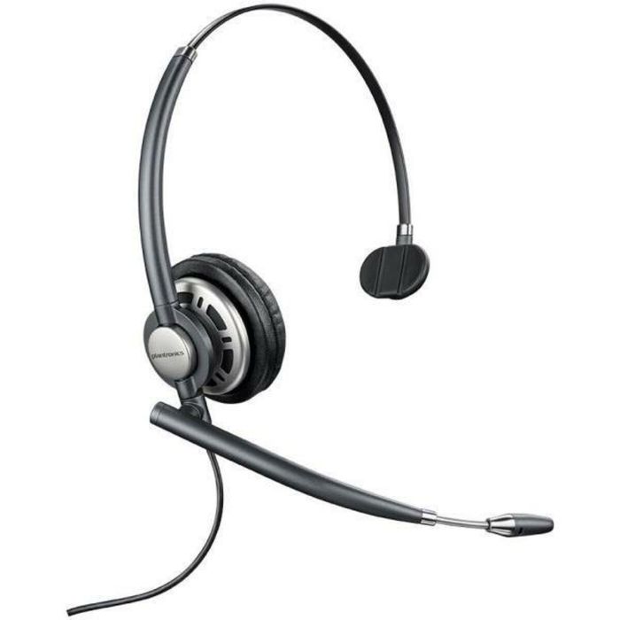 Poly HW710 EncorePro Auricular de Diadema Mono con Cancelación de Ruido, Micrófono Extensible y Audio Banda Ancha VoIP Premium