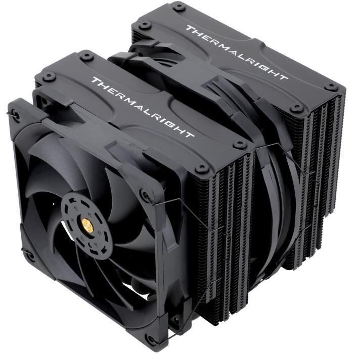 Thermalright Frost Commander 140 THE0814256003063 - Disipador de CPU Negro con Ventiladores 1x140mm + 1x120mm - Compatible Intel y AMD
