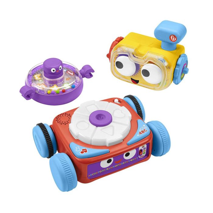 Fisher-Price Hck45 Tito Robotito 4 en 1 Robot de Aprendizaje Interactivo con Música, Luces y Actividades para Bebés +6 Meses 1 Fisher-Price Hck45 Tito Robotito 4 en 1 Robot de Aprendizaje Interactivo con Música, Luces y Actividades para Bebés +6 Meses 1