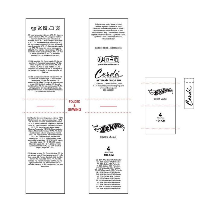 Cerdá Sudadera Cotton Brushed Hot Wheels 6 Años 4