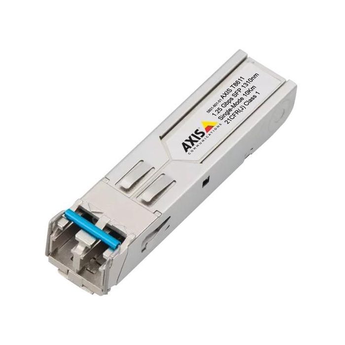 Axis T8611 Módulo Transceptor SFP LC.LX 10km Fibra Óptica Monomodo 1310nm Grado Industrial para Redes