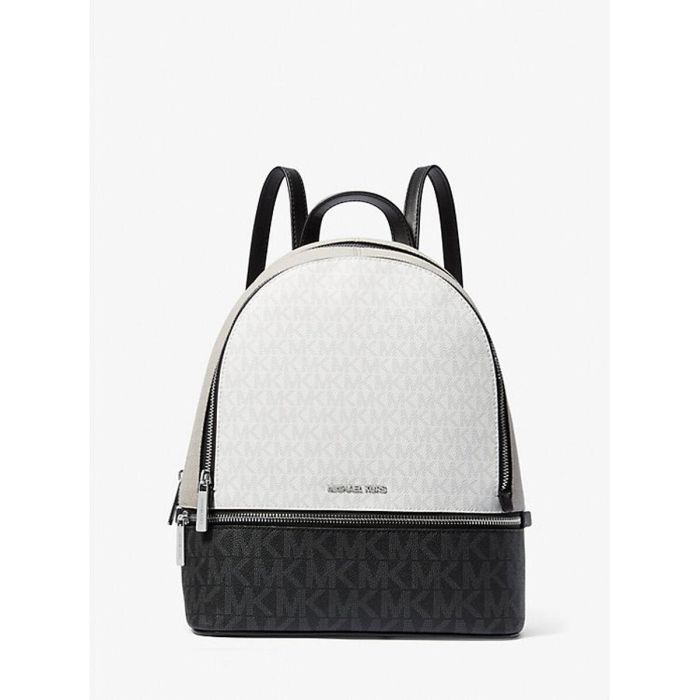 Mochila Casual Michael Kors 35S5SRAB6V-OPWHT-MULTI Gris 27 x 26 x 14 cm 3 Mochila Casual Michael Kors 35S5SRAB6V-OPWHT-MULTI Gris 27 x 26 x 14 cm 3