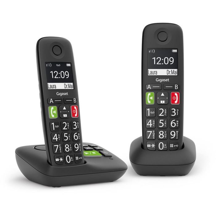 Gigaset E290A Duo - Schnurlostelefon - Anrufbeantworter mit Rufnummernanzeige 0 Gigaset E290A Duo - Schnurlostelefon - Anrufbeantworter mit Rufnummernanzeige 0