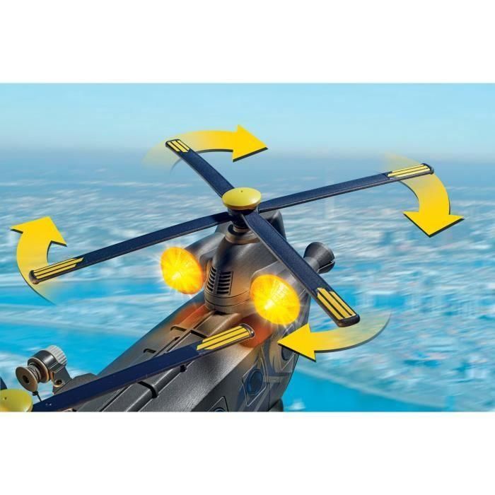 Playmobil 71149 Helicóptero de Rescate Fuerzas Especiales con Cabrestante, Módulo Luz y Sonido y Espacio para Figuras 5 Playmobil 71149 Helicóptero de Rescate Fuerzas Especiales con Cabrestante, Módulo Luz y Sonido y Espacio para Figuras 5