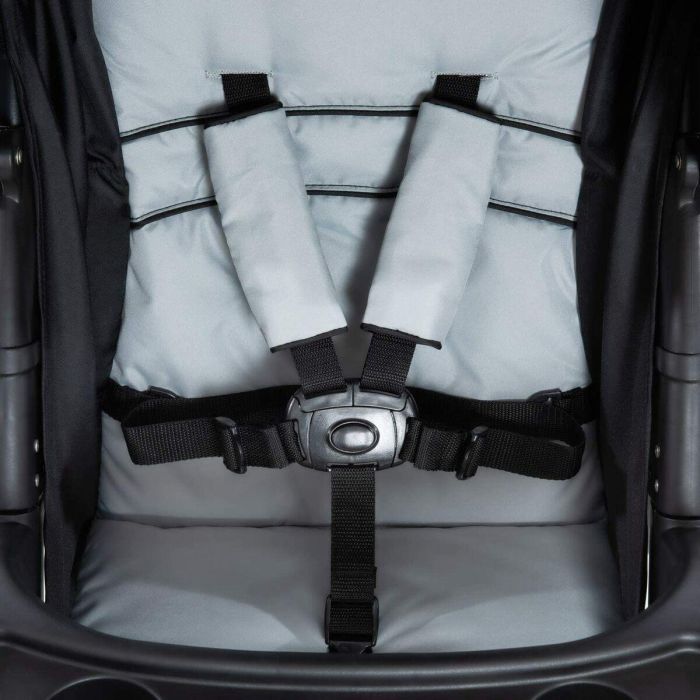Hauck Silla de Paseo Shopper Neo II Caviar Plata - Plegado Compacto con una Mano, Reclinable, Gran Cesta, Desde el Nacimiento 7