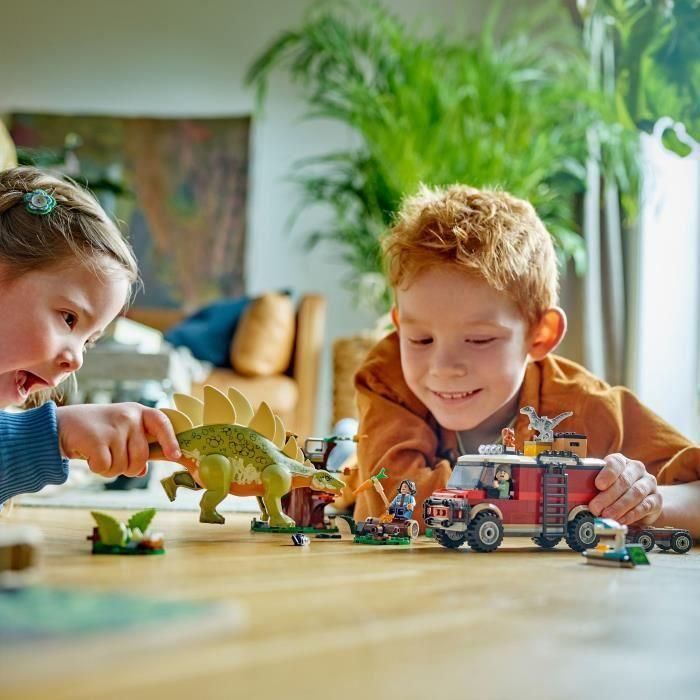 LEGO Jurassic World 76965 Misiones de Dinosaurios: Descubre el Estegosaurio, Juego Educativo 4 LEGO Jurassic World 76965 Misiones de Dinosaurios: Descubre el Estegosaurio, Juego Educativo 4