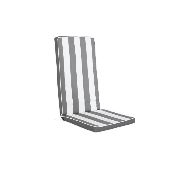 Cojín para sillas DKD Home Decor Gris Blanco (42 x 4 x 115 cm) 0 Cojín para sillas DKD Home Decor Gris Blanco (42 x 4 x 115 cm) 0